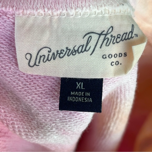 Universal Thread Pink and Orange Tie-Dye Sweatshirt - XL - Picture 4 of 4